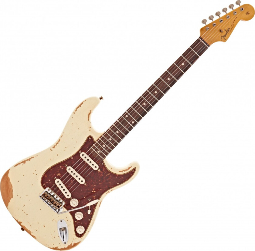 62 Stratocaster Heavy Relic RW Vintage White