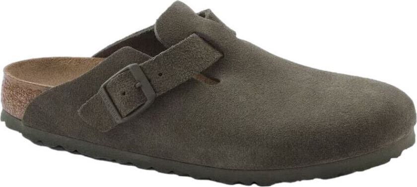 Boston Suede Regular Thyme Sko Grønn Grønn male 42