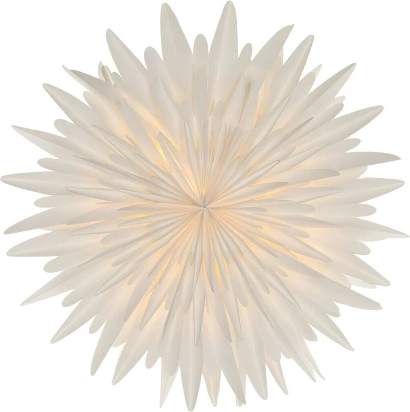 Luna adventsstjerne hvit 60 cm