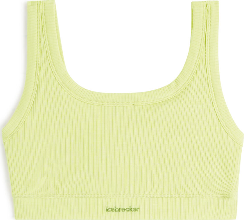 Women's Merino Rib Lotus Bra Citrine