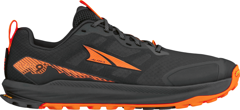 Men's Lone Peak 9+ Black/Orange
