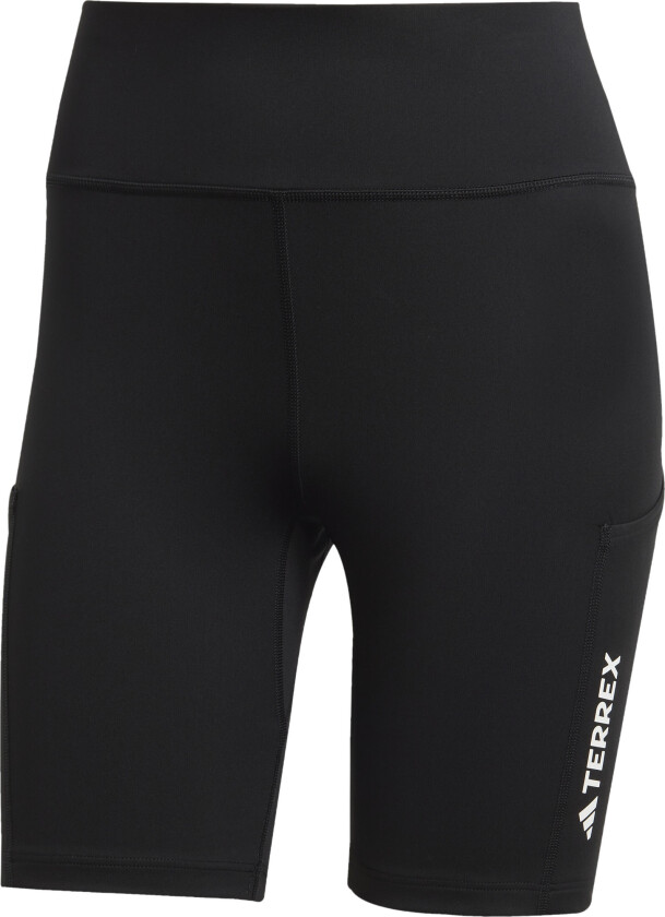 Women's 8in Tight Black