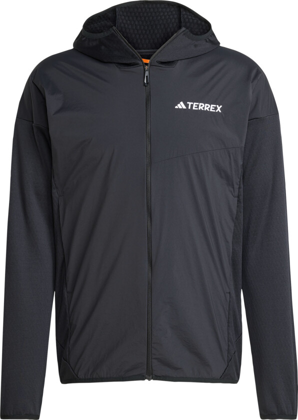 Men's Terrex Xperior Climawarm+ Wind Light Fleece Hooded Jacket Black