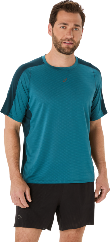 Ms Fujitrail Elite Ss Top Atlantis Blue/saxon Green S