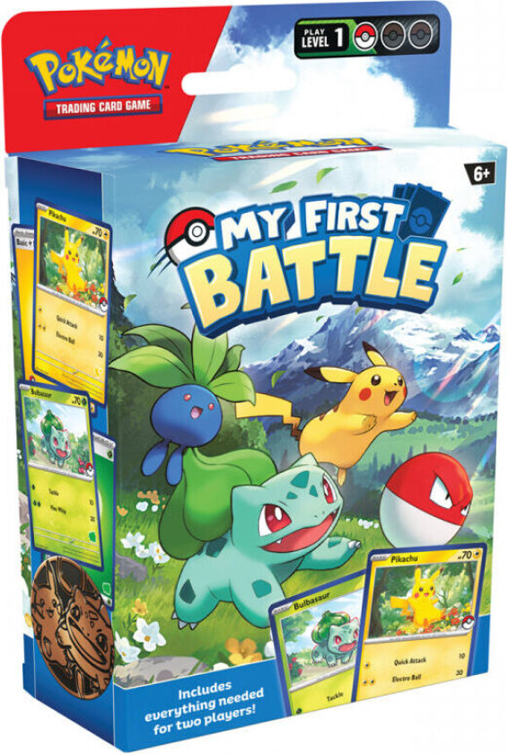 Tcg My First Battle - Pikachu & Bulbasaur
