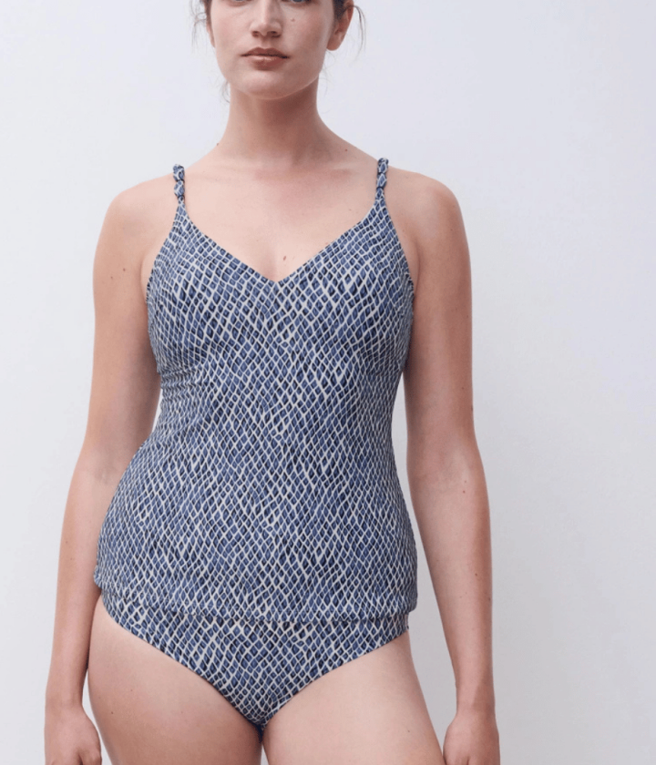 Tidra Tankini topp, multi, Størrelse: 44, Kvinner