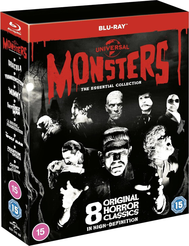 Universal Monsters: The Essential Collection Bluray