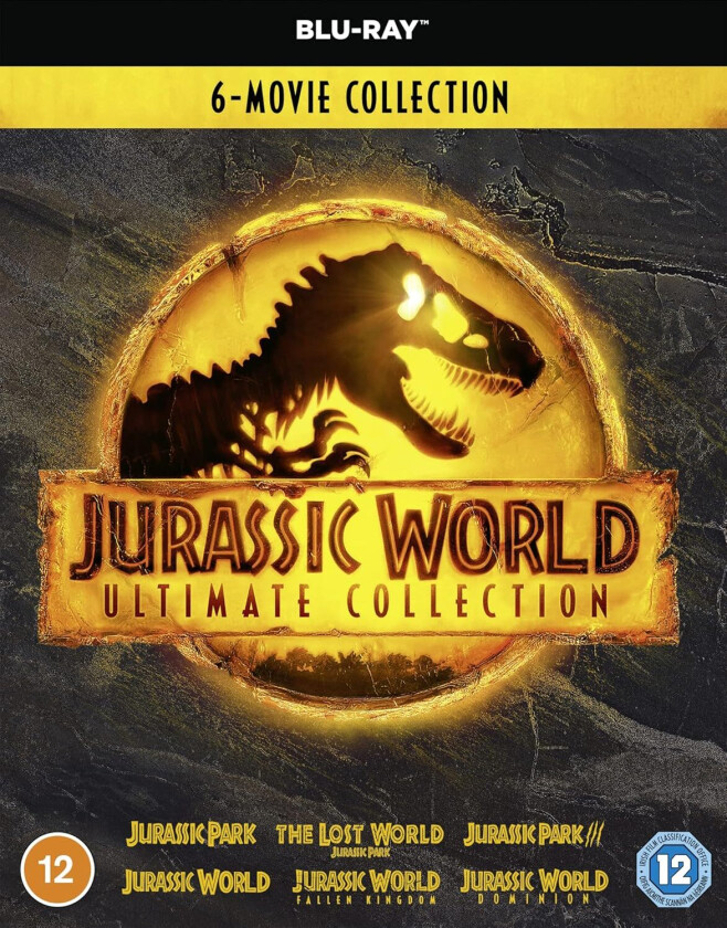 Jurassic Park 13 & Jurassic World 13 Bluray