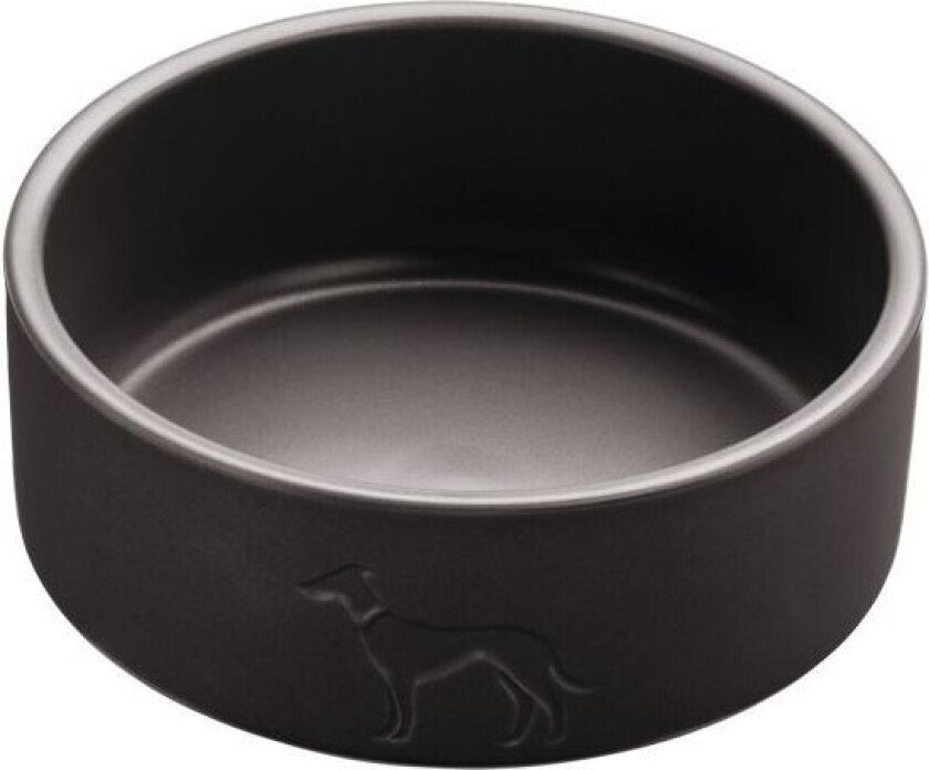 Bilde av - Dog bowl ceramic Osby 1900 ml, anthracite - (68981)