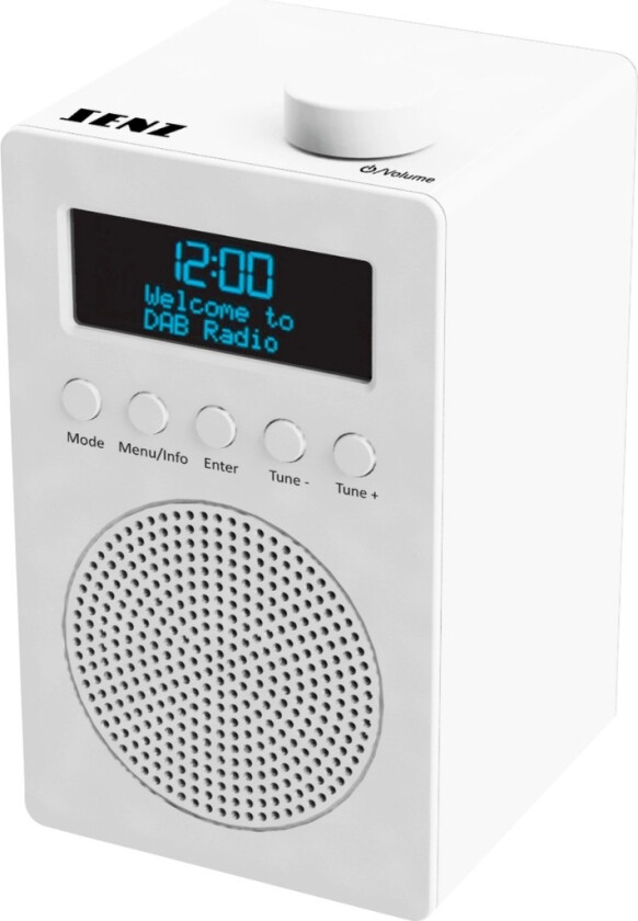 Roam DAB+ radio, hvit