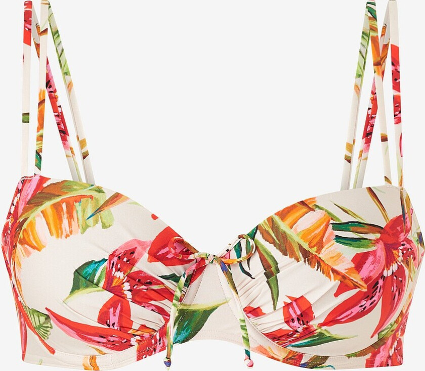 Bikini BH Tanzania Padded Balcony - Flerfarget