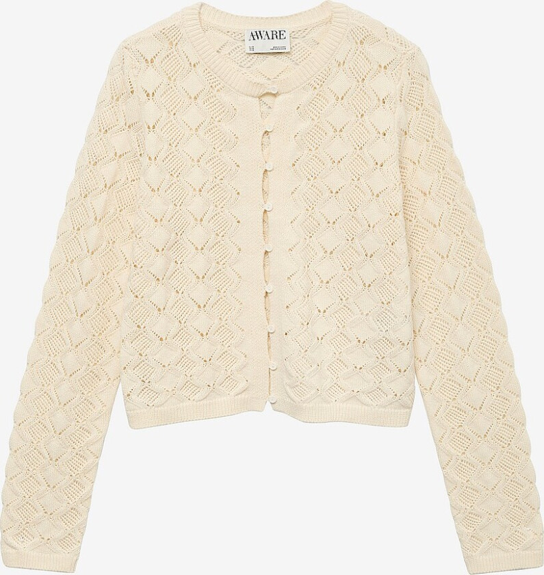 Kardigan vmPaola LS O-neck Knit Vma - Grå