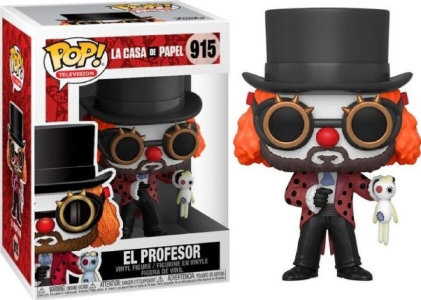 Funko 44196, La Casa De Papel, Pvc, 0,25 År, 1 Stykker, Ce, Ikke Egnet Under 3 År