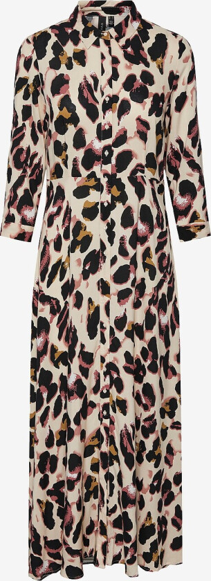 Maxikjole yasSavanna Long Shirt Dress S. Noos - Svart