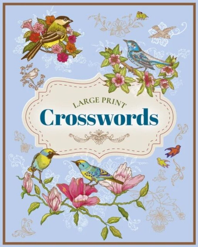 Large Print Crosswords av Eric Saunders