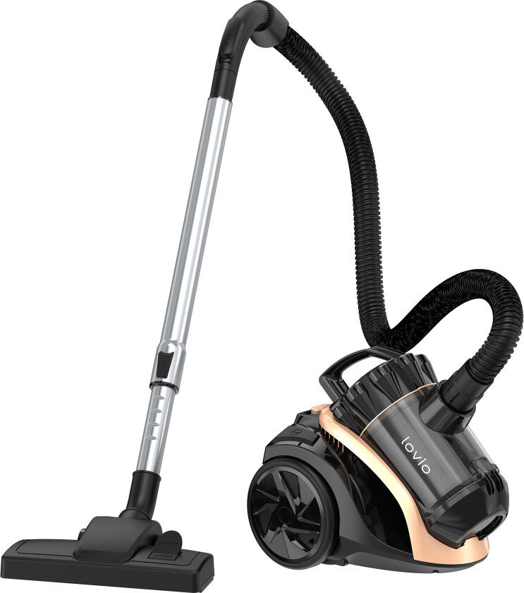 Lovio VacuuFlex poseløs støvsuger - 899W, HEPA-filter