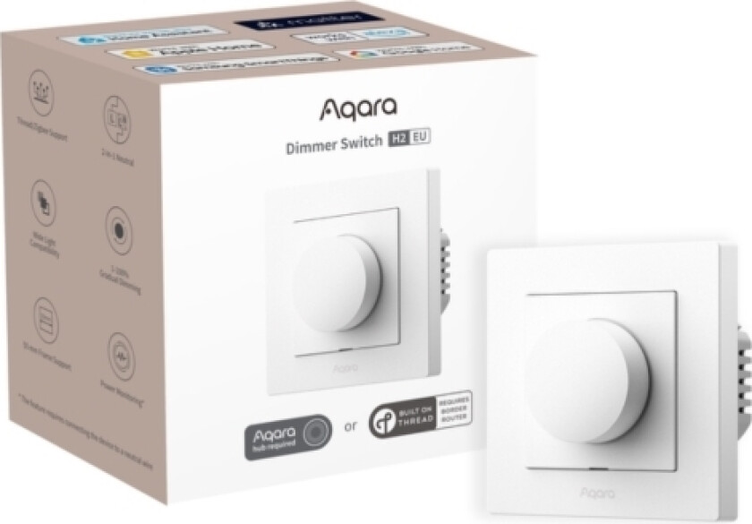 Dimmer Switch H2 Eu White, Offline