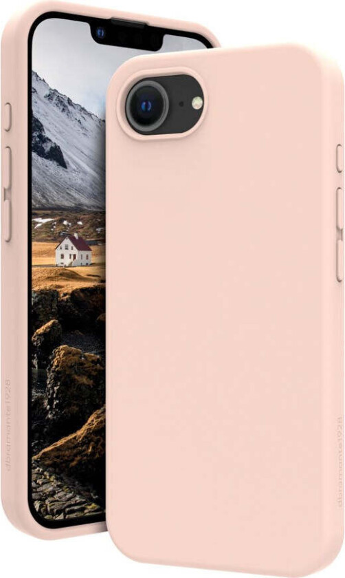 dbramante1928 iPhone iPhone 16e Monaco Deksel - MagSafe Kompatibel - Pink Sand