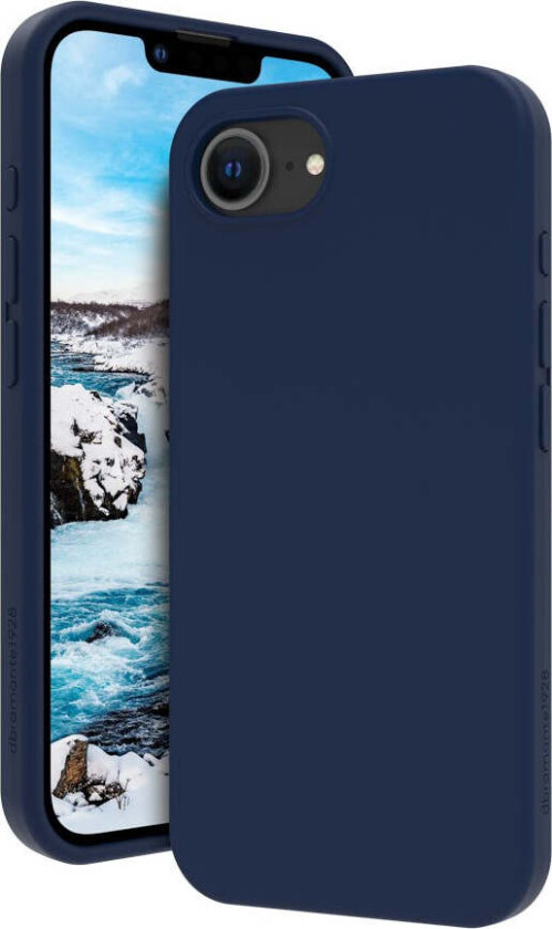 dbramante1928 iPhone iPhone 16e Monaco Deksel - MagSafe Kompatibel - Pacific Blue