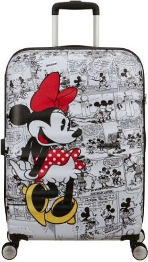 Koffert Spinner 64l Disney Wavebreaker Minnie Comics White