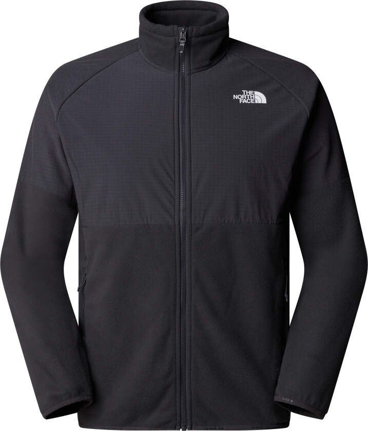 Men's Glacier Heavyweight Full Zip Fleece Asphalt Grey/Asphalt Grey/TNF Black