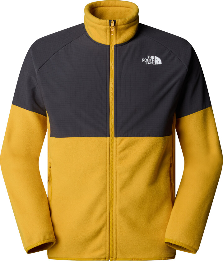 Men's Glacier Heavyweight Full Zip Fleece Turmeric/Asphalt Grey/TNF Black