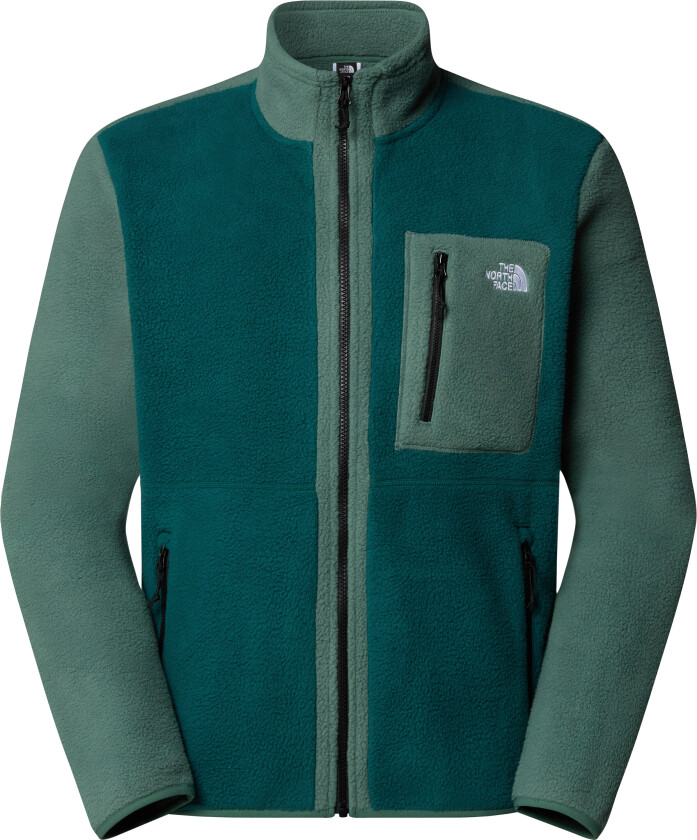 Men's Yumiori Full Zip Deep Nori/Duck Green/TNF Black