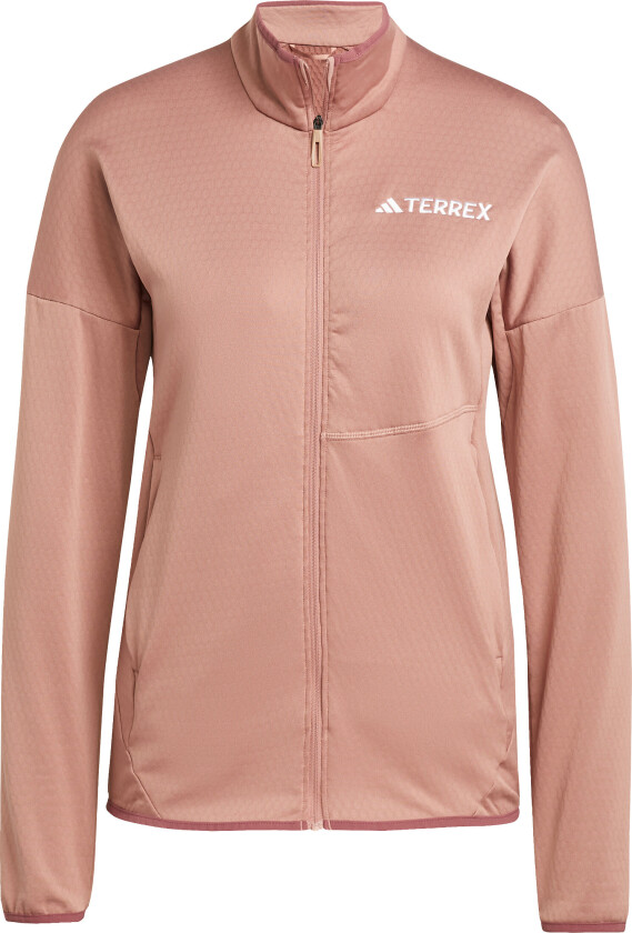 Women's Terrex Xperior CLIMAWARM Light Fleece Jacket Warm Clay