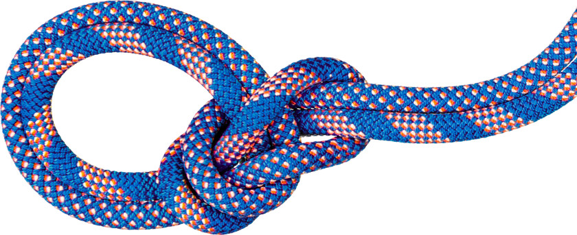 Mammut 9.5 Crag Classic Rope Duodess 60m Carribean Blue-white
