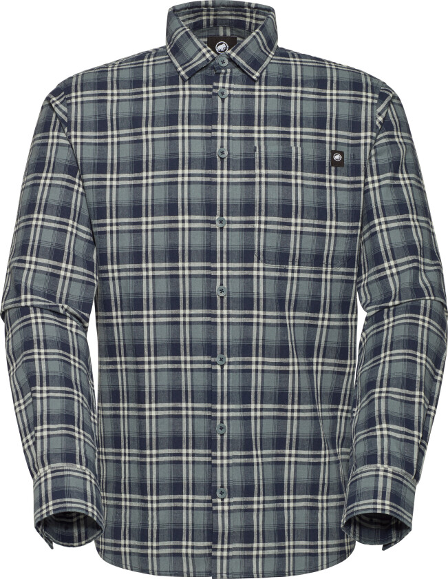 Mammut Men's Trovat Summer Longsleeve Shirt Marine-strata