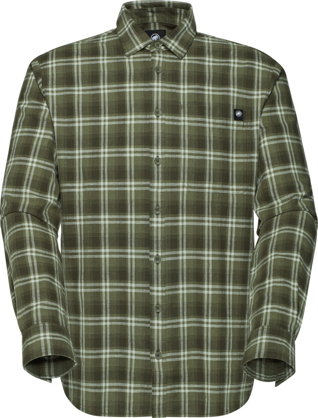 Mammut Men's Trovat Summer Longsleeve Shirt Marsh-dark Marsh