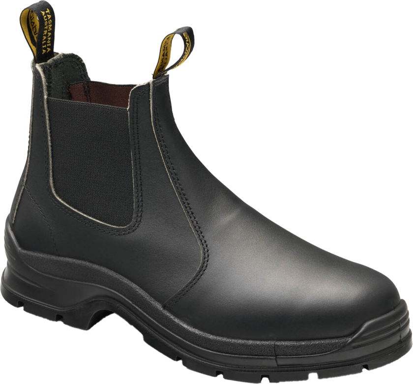 Unisex 406 Chelsea Work Boots Black