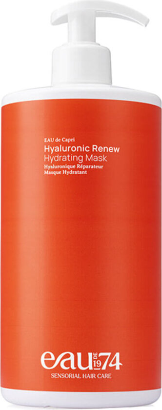 Eau de Capri Hyaluronic Renew Hydrating Mask 750 ml