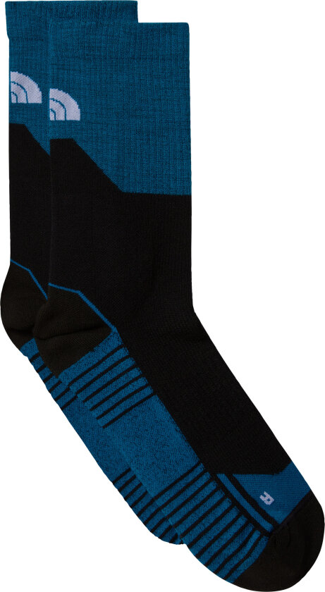 Hiking Crew Sock TNF Black/Adriatic Blue