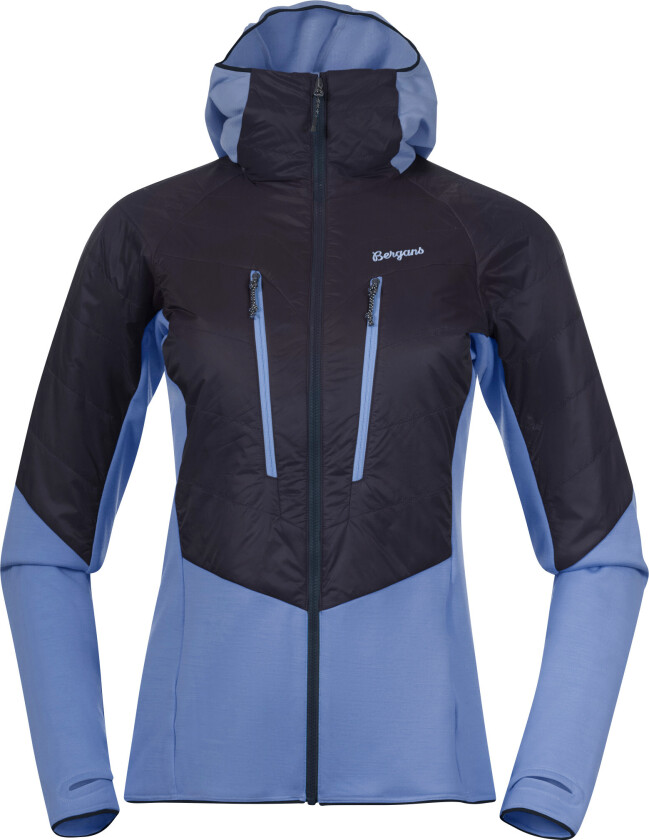 Bergans Women's Tind Light Insulated Jacket Navy Blue/Blueberry Milk