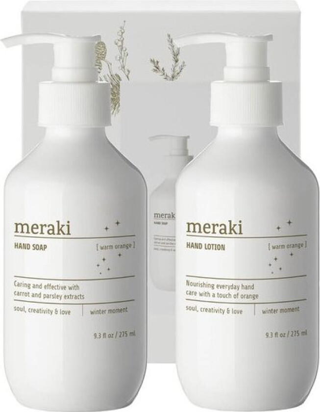 Bilde av Gaveeske winter moment håndpleie 275 ml 2 stk warm orange