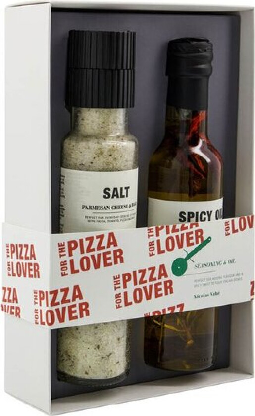 Gaveeske Pizza Kit krydder og olje