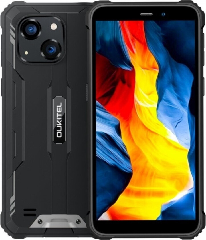 Smarttelefon Oukitel G2 6 4/64 Ds. 6300 Mah (Svart) 10W