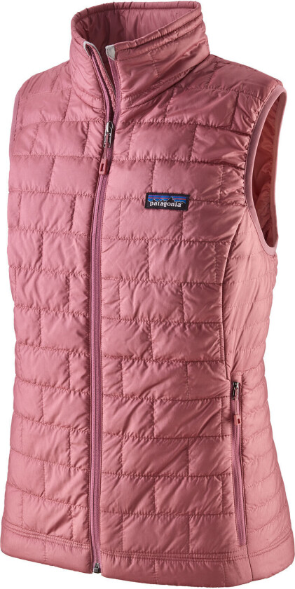 Nano Puff Vest Dame Light Star Pink S