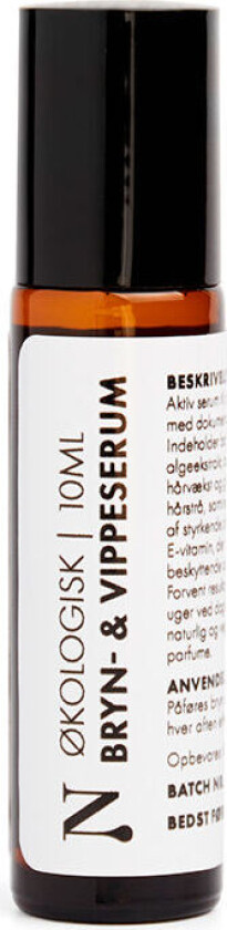 Naturlig olje Økologisk Bryn- & Vippeserum - 10 ml