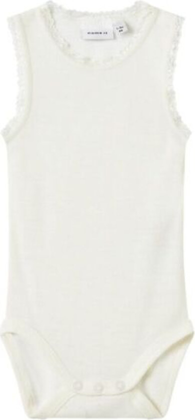Name It - Body i Ull Baby Wang Tank Needle Snow White