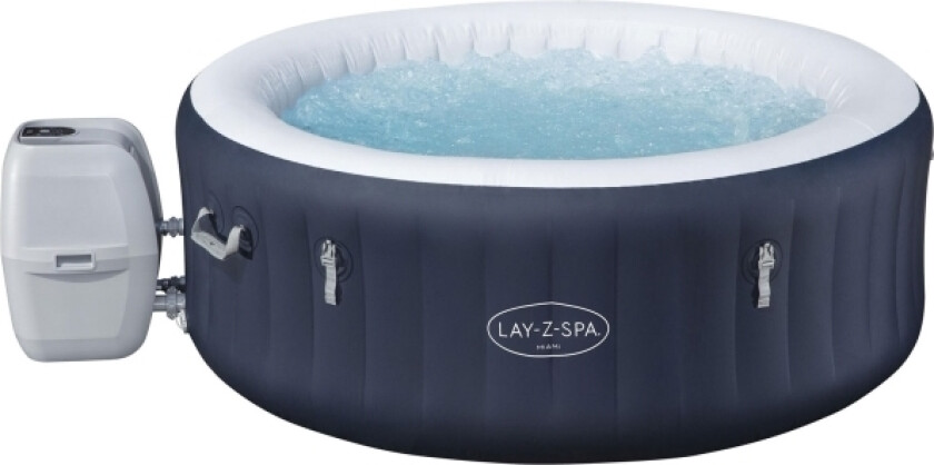 Lay-Z-Spa® Miami Energysense Airjet 4 Mörkblå 1.80M X 66Cm