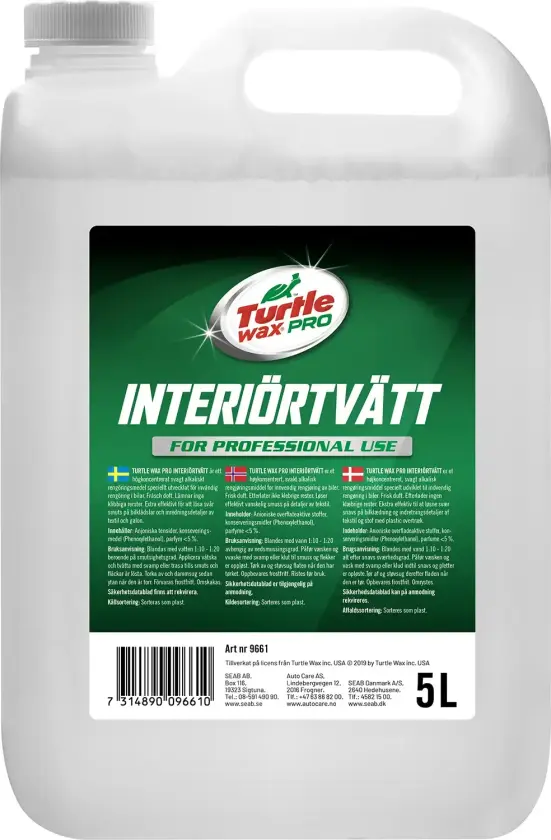 TW PRO INTERIØRVASK 5L