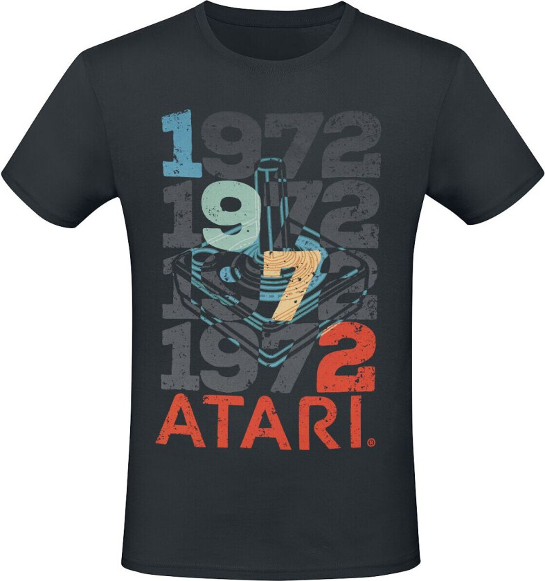 gaming T-skjorte - 1972 - S til XXL - Herrer - svart