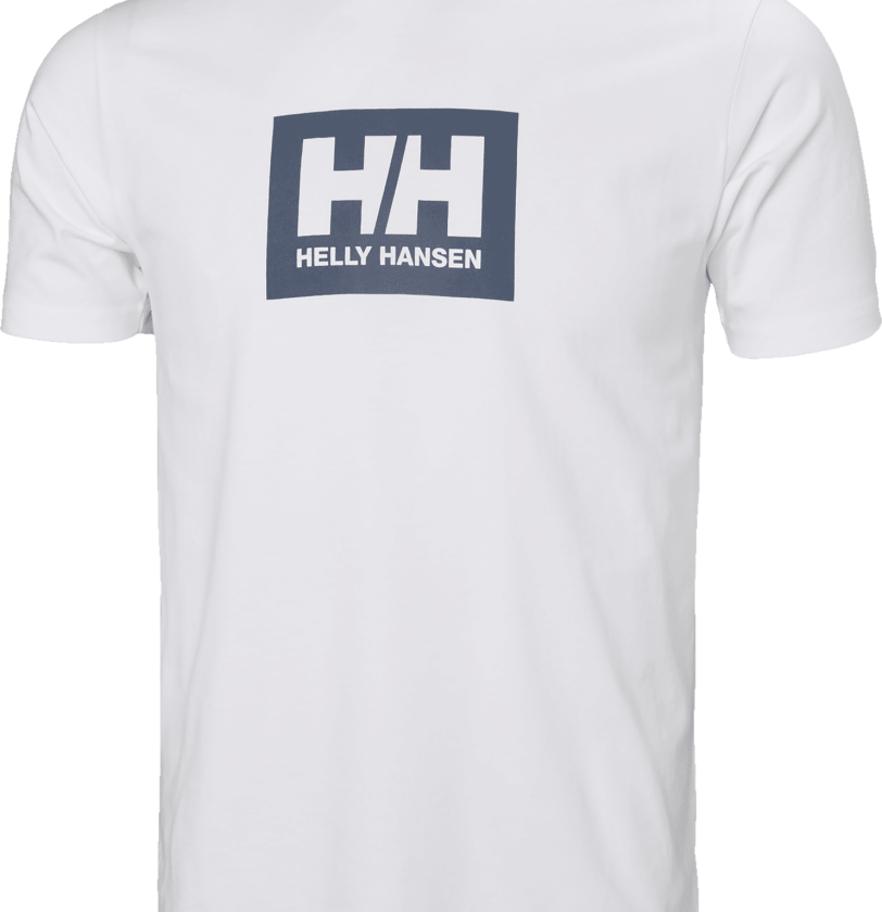 Box T-Shirt, t-skjorte, herre 001 WHITE