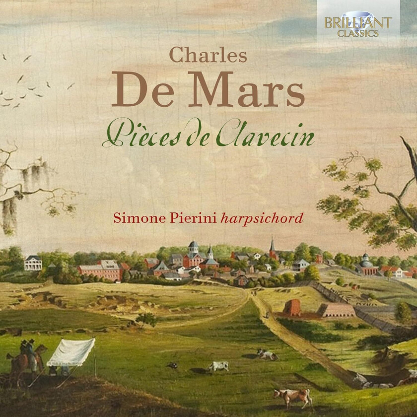 Simone Pierini De Mars: Pieces de Clavecin CD