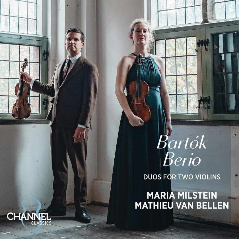 Maria Milstein, Mathieu Van Bellen Bartók & Berio Duos for Two Violins CD