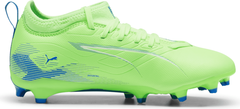 ULTRA 5 Match FG/AG Q4 24, fotballsko gress og kunstgress, junior Green-White-Blue