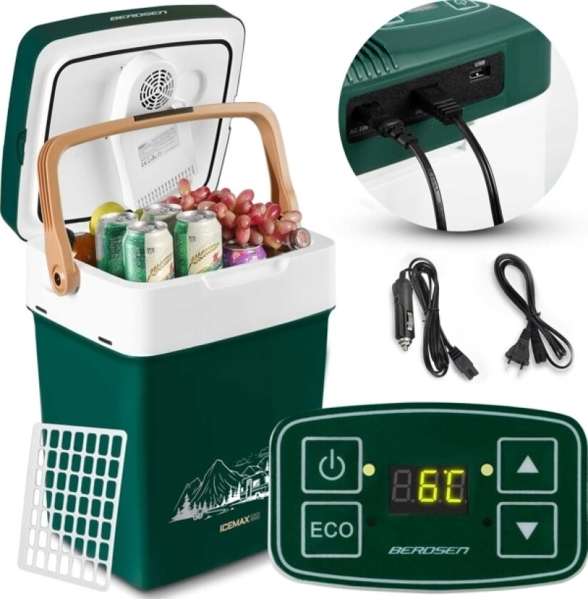 Reisekjøleskap Icemax Reisekjøleskap 29 Liter Eco-Modus - Grønn