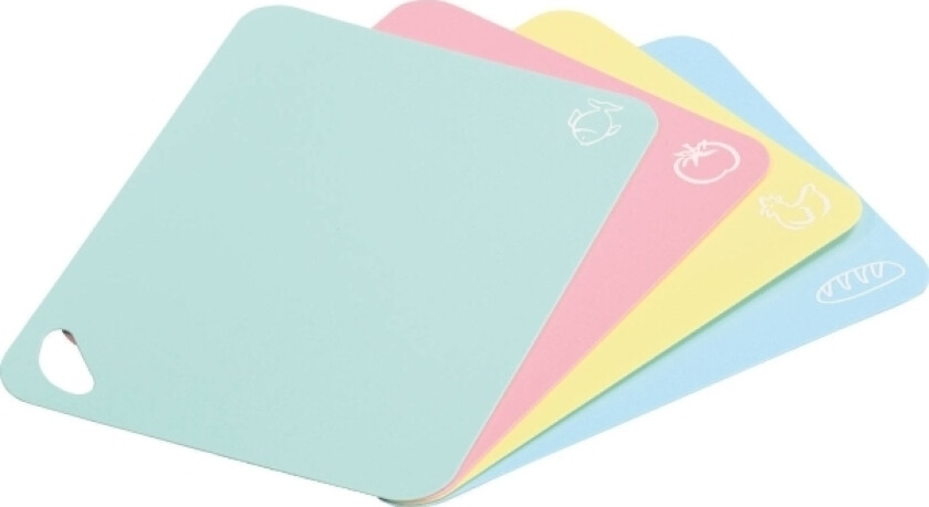 Kesper Plast Skjærebrett 4 Stk.